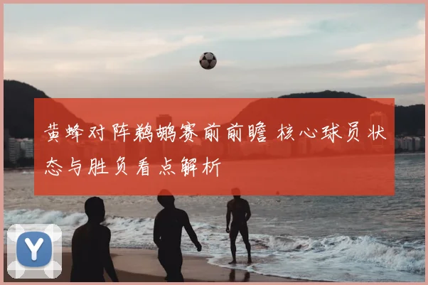 黄蜂对阵鹈鹕赛前前瞻 核心球员状态与胜负看点解析